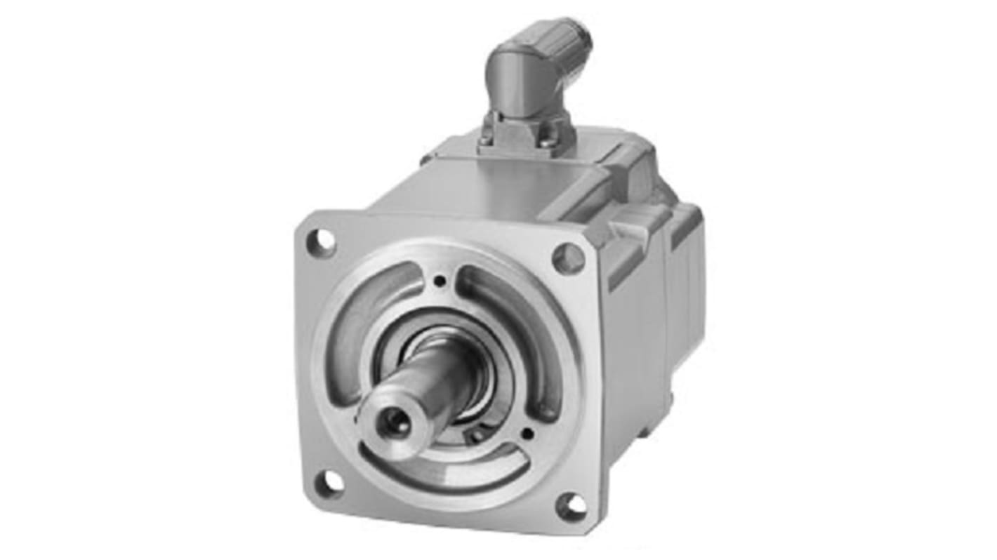 Servomotore Siemens 1FK2204-5AK10-0SA0, sincrono a magnete permanente, potenza 0,57 kW, coppia massima 7,1 Nm, 6000 giri/min.