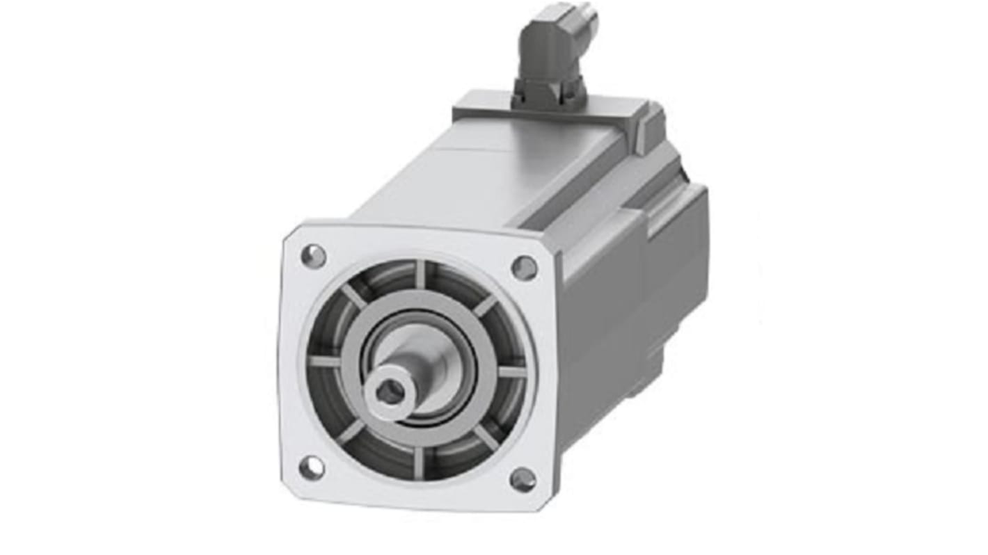 Servomotore Siemens 1FK2205-4AF10-0MA0, motore sincrono 1,45 kW, coppia 15 Nm, 3000 giri/min, alimentazione 400-480 V.