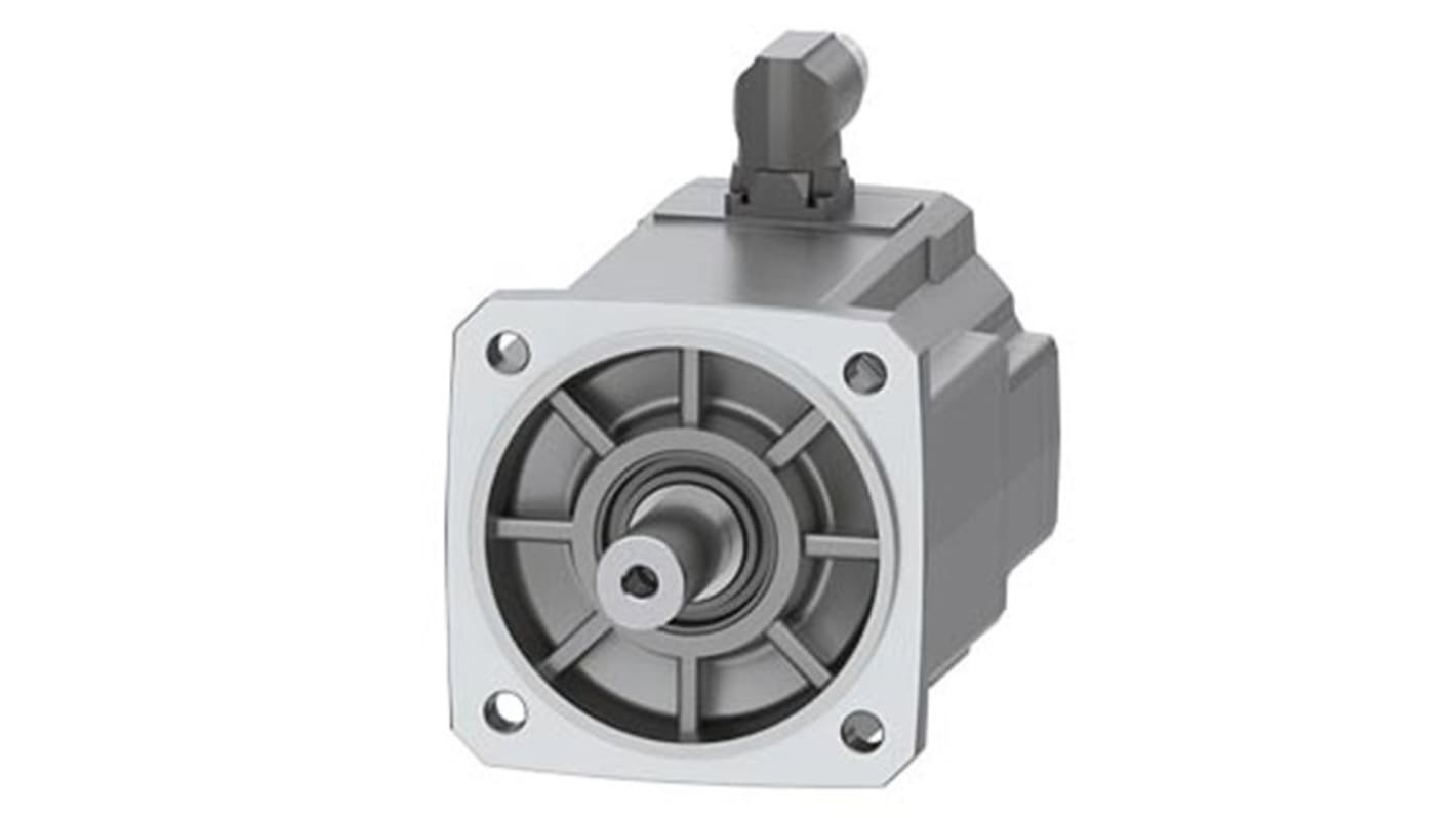 Servomotore Siemens 1FK2206-2AF00-0MA0, sincrono a magnete permanente, 1,71 kW, 3000 giri/min, coppia massima 18 Nm.