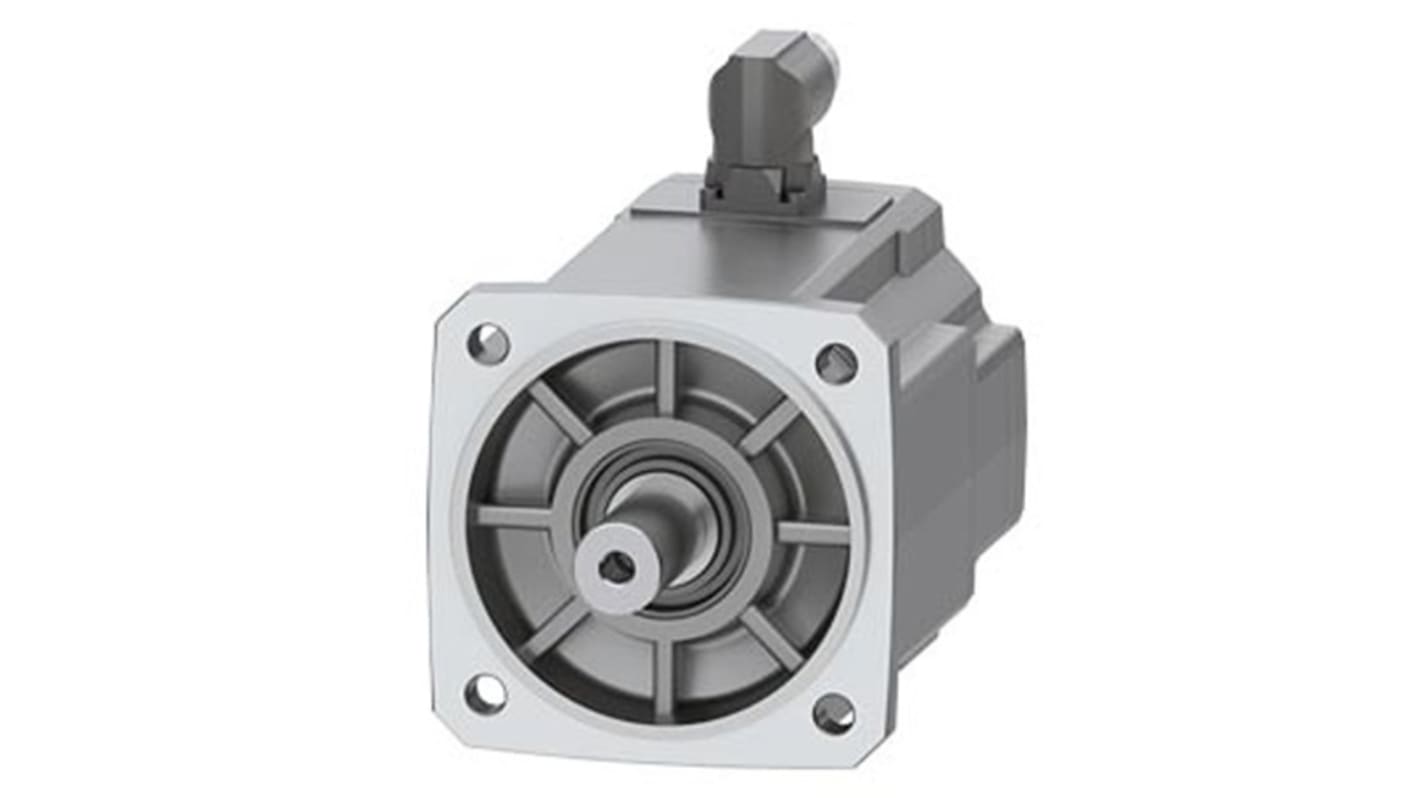 Servomotore Siemens 1FK2206-2AF01-0SA0, sincrono a magnete permanente, 1,71 kW, 3000 giri/min, coppia massima 18 Nm.