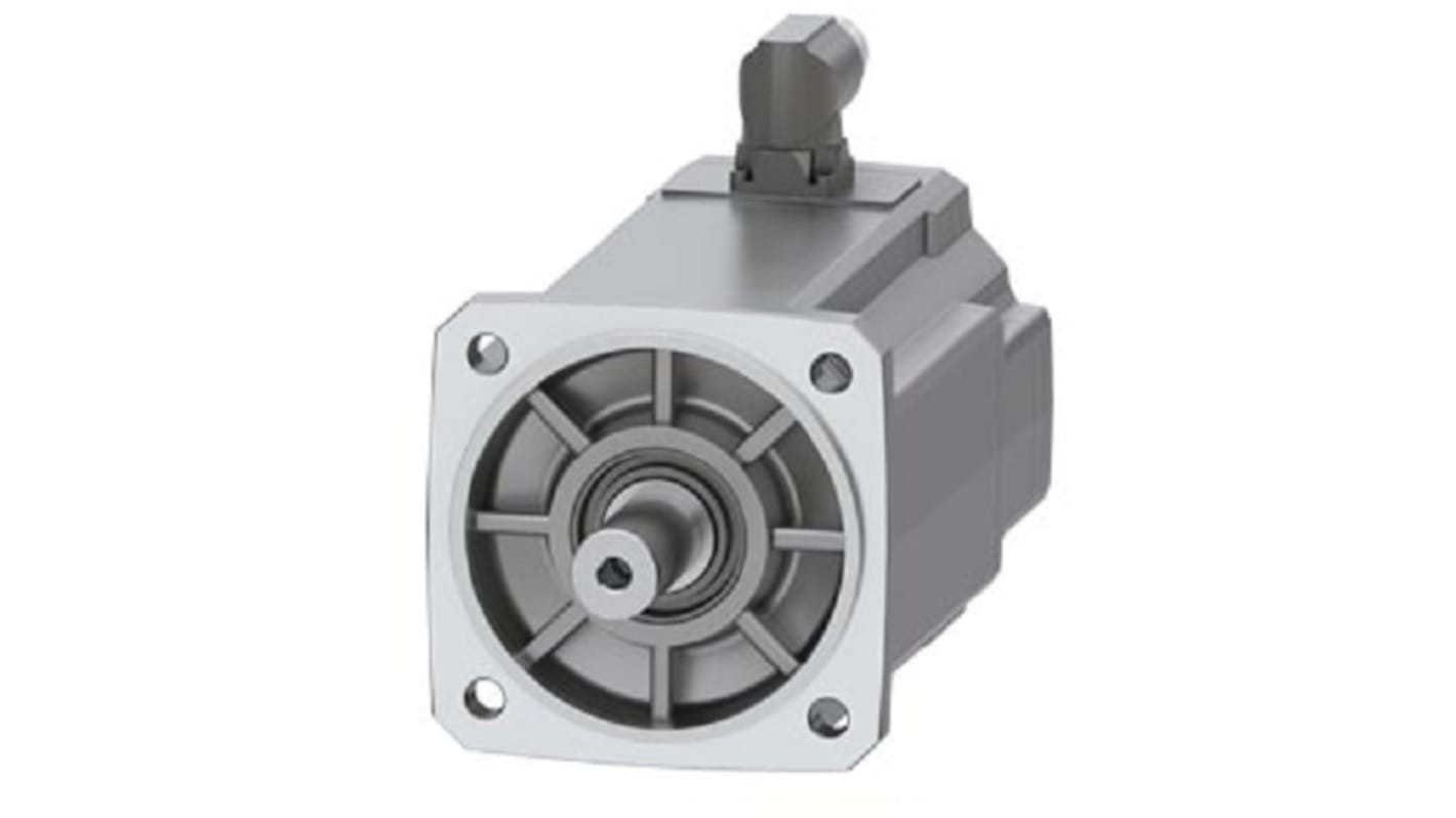 Servomotore Siemens 1FK2206-4AF00-0SA0, motore sincrono a magnete permanente, potenza 2,85 kW, coppia massima 36 Nm.