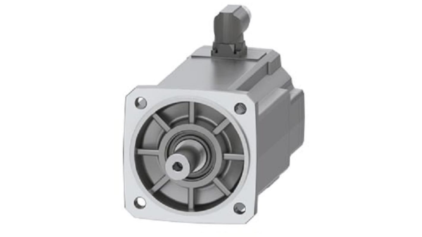 Servomotore Siemens 1FK2206-4AF01-0MA0, motore sincrono a magnete permanente, potenza 2,85 kW, coppia massima 36 Nm.
