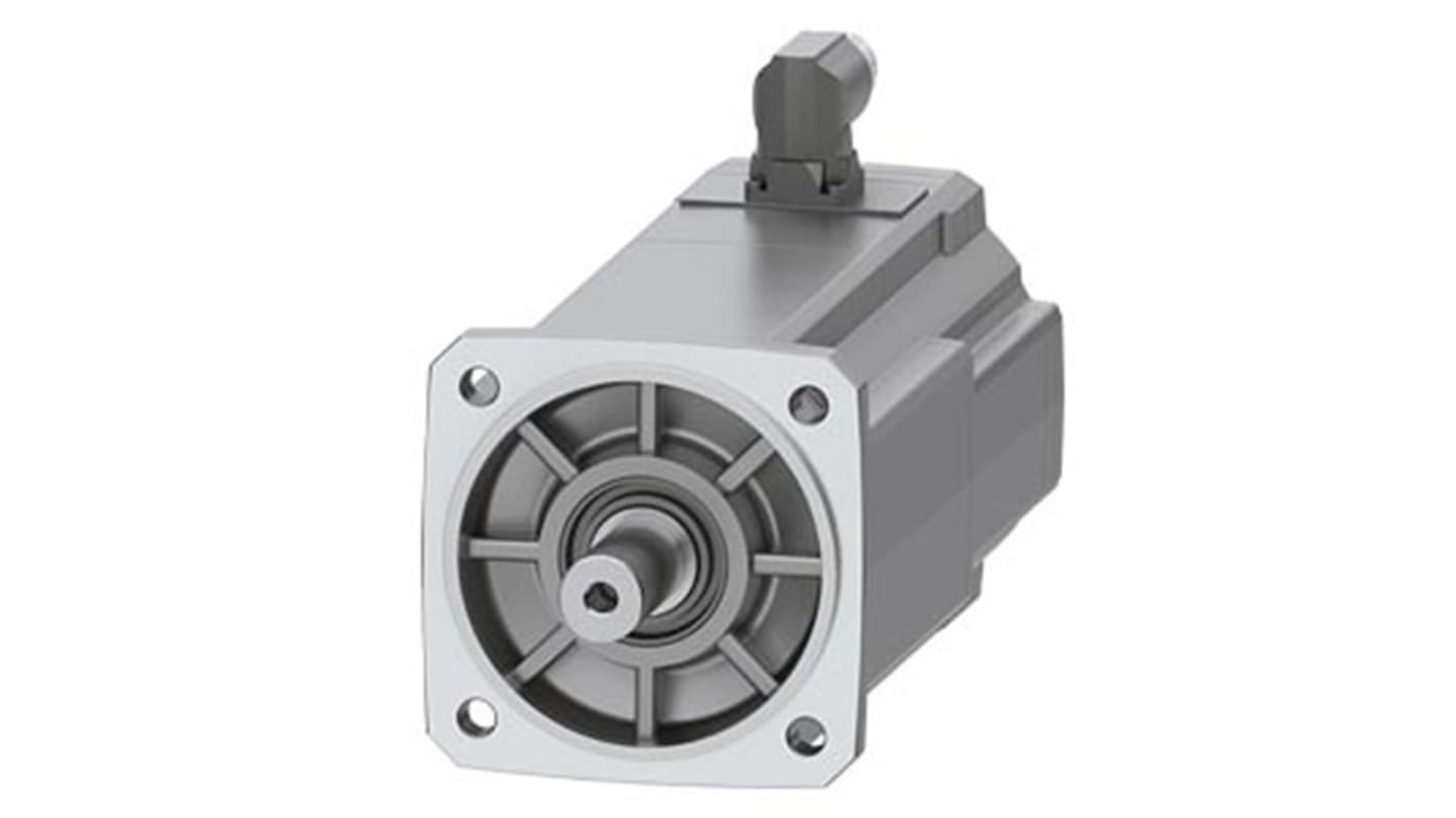 Servomotore Siemens 1FK2206-4AF10-0SA0, motore sincrono 2,85 kW, coppia massima 36 Nm, 3000 giri/min, raffreddamento naturale.
