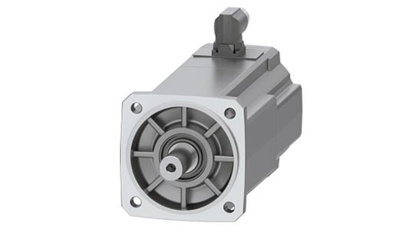 Servomotore Siemens 1FK2206-4AF11-0SA0, motore sincrono 2,85 kW, coppia massima 36 Nm, 3000 giri/min, raffreddamento naturale.
