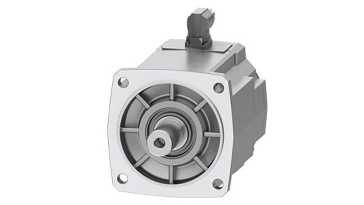 Servomotore Siemens 1FK2208-3AC00-0MA0, motore sincrono a magnete permanente, potenza 3,05 kW, coppia massima 51 Nm.