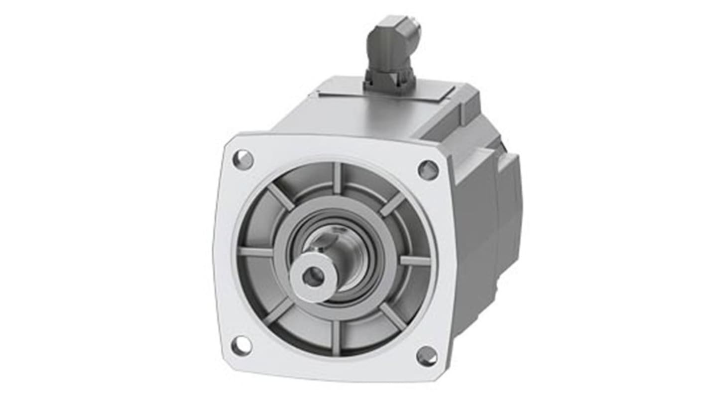 Servomotore Siemens 1FK2208-3AC01-1MA0, motore sincrono 3,05 kW, coppia massima 51 Nm, 2000 giri/min, diametro asta 32 mm.