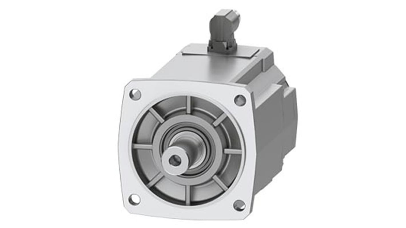 Servomotore Siemens 1FK2208-4AC00-0SA0, sincrono a magnete permanente, 3,55 kW, 66 Nm, 2000 giri/min, design compatto.