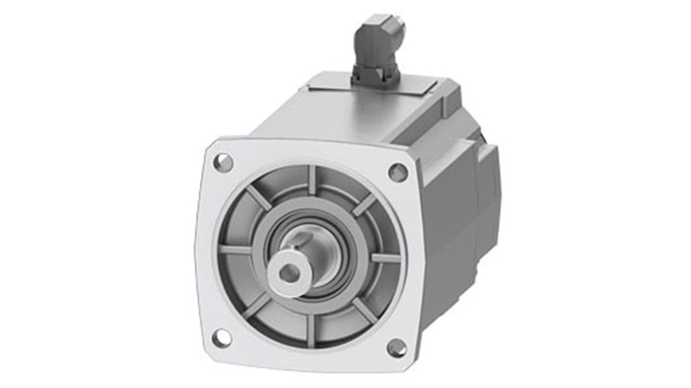 Servomotore Siemens 1FK2208-5AC00-1SA0, sincrono a magnete permanente, 4 kW, 80 Nm, 2000 giri/min, 400-480 V.