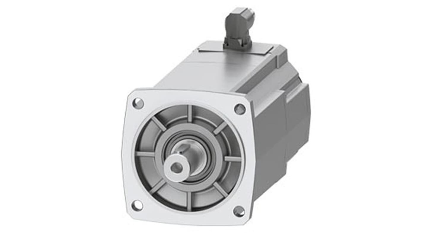 Servomotore Siemens 1FK2208-5AC10-1MA0, motore sincrono 4 kW, coppia massima 80 Nm, 2000 giri/min, alimentazione 400-480 V.