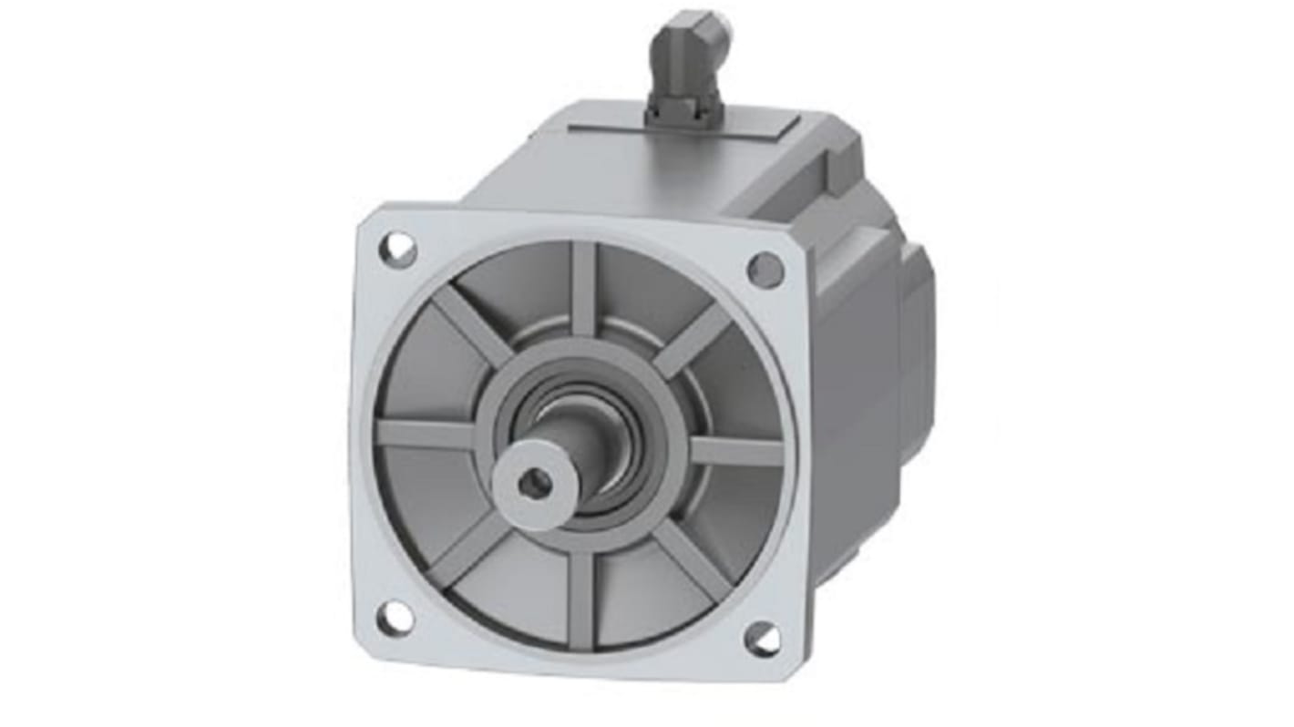 Servomotore Siemens 1FK2210-4AC01-0MA0, sincrono a magnete permanente, 6,4 kW, 2000 giri/min, coppia massima 120 Nm.