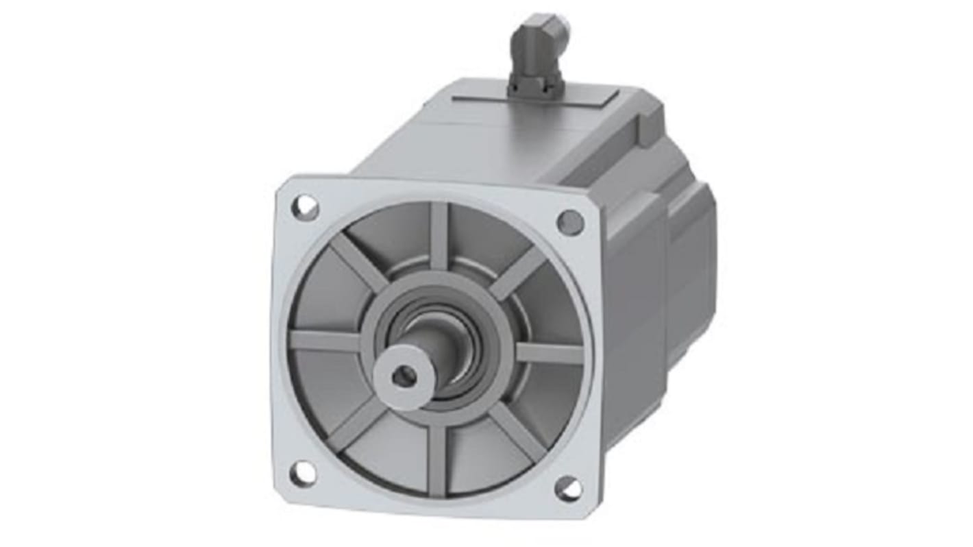 Servomotore Siemens 1FK2210-4AC11-0SA0, motore sincrono 6,4 kW, coppia massima 120 Nm, 2000 giri/min, alimentazione 400-480 V.