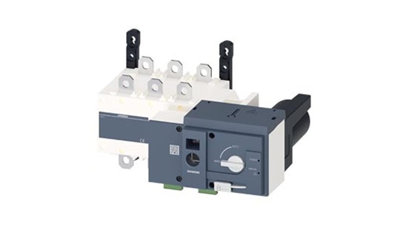 Contatto ausiliario Siemens 3KC4338-0CA21-0AA3, azionamento remoto, 3 NA e 4 CO, compatibile con dispositivi 3KC.