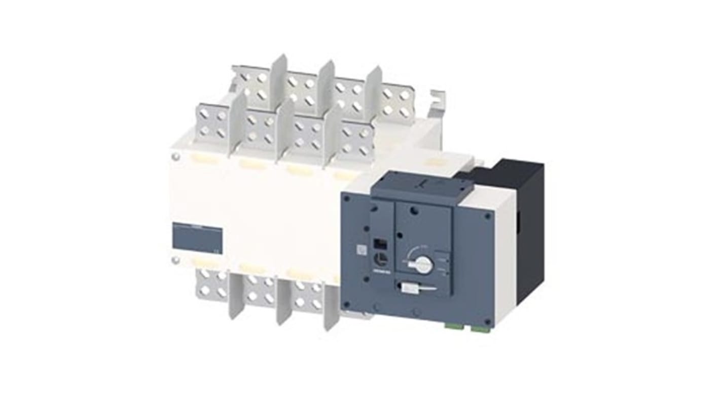 Contatto ausiliario sezionatore Siemens 3KC4452-0GA21-0AA3, 3 NA e 4 CO, azionamento remoto, approvato EAC.