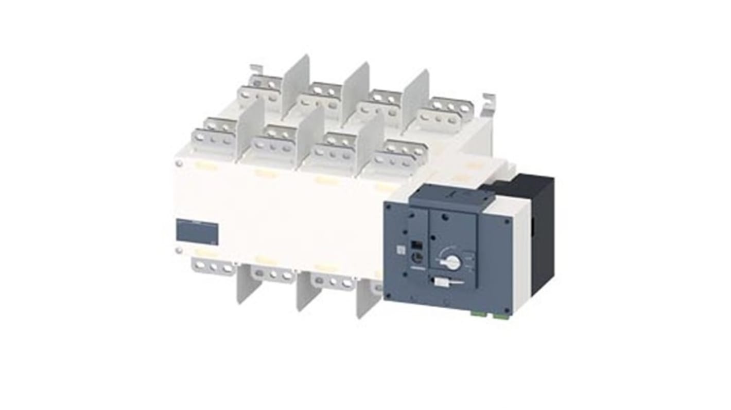 Contatto ausiliario sezionatore Siemens 3KC4456-0JA21-0AA3, 3 NA e 4 CO, azionamento remoto, compatibile con serie 3KC.