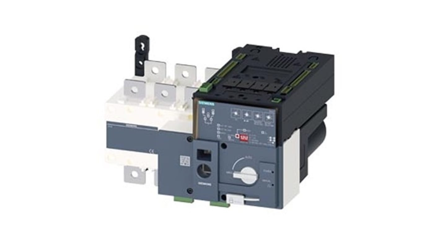 Contatto ausiliario motorizzato Siemens 3KC8342-0DA22-0GA3, 3 NA e 4 CO, per dispositivi di commutazione 3KC.