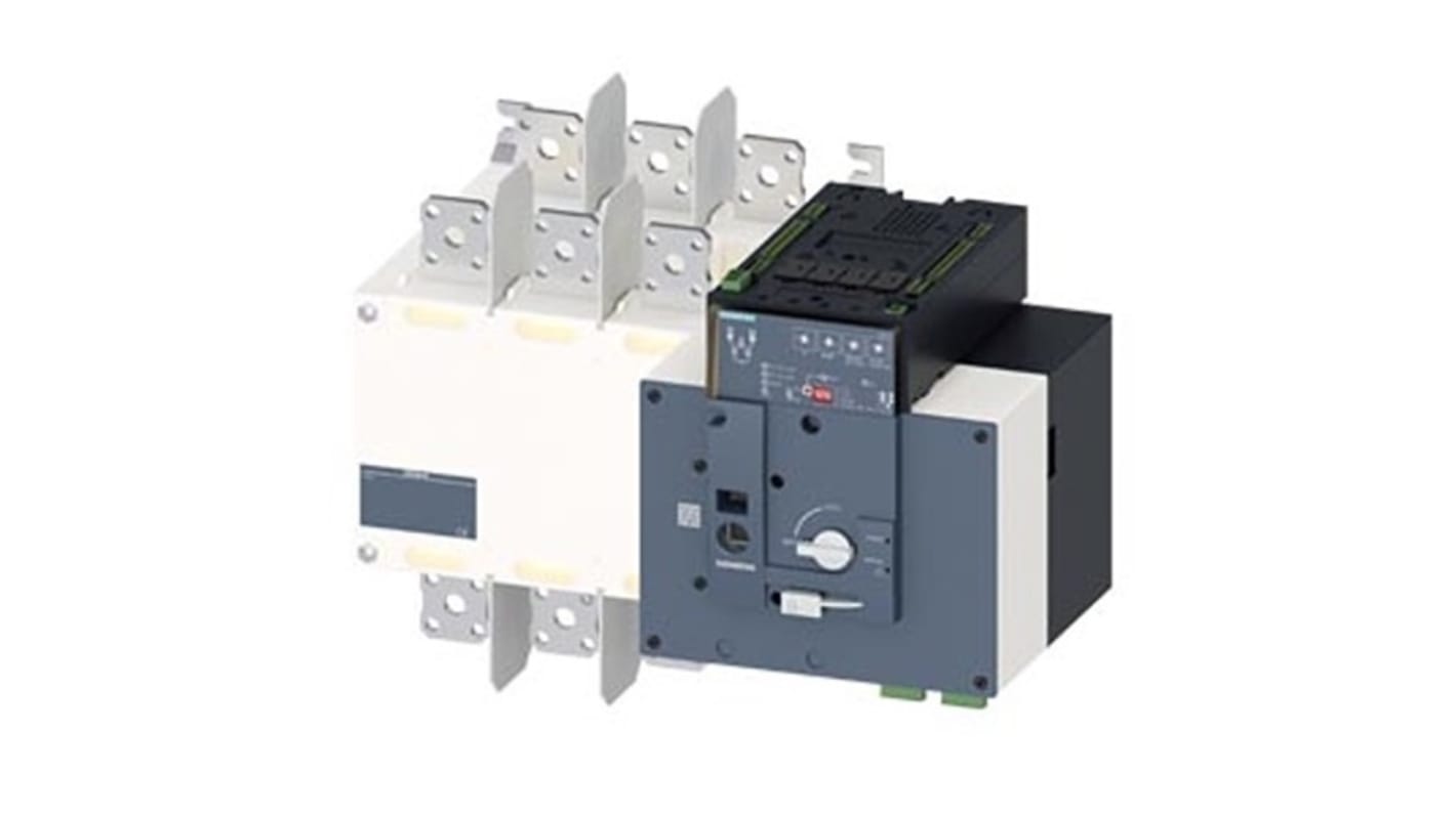 Contatto ausiliario sezionatore Siemens 3KC8348-0FA22-0GA3, 3 NA e 4 CO, per dispositivi di commutazione 3KC.