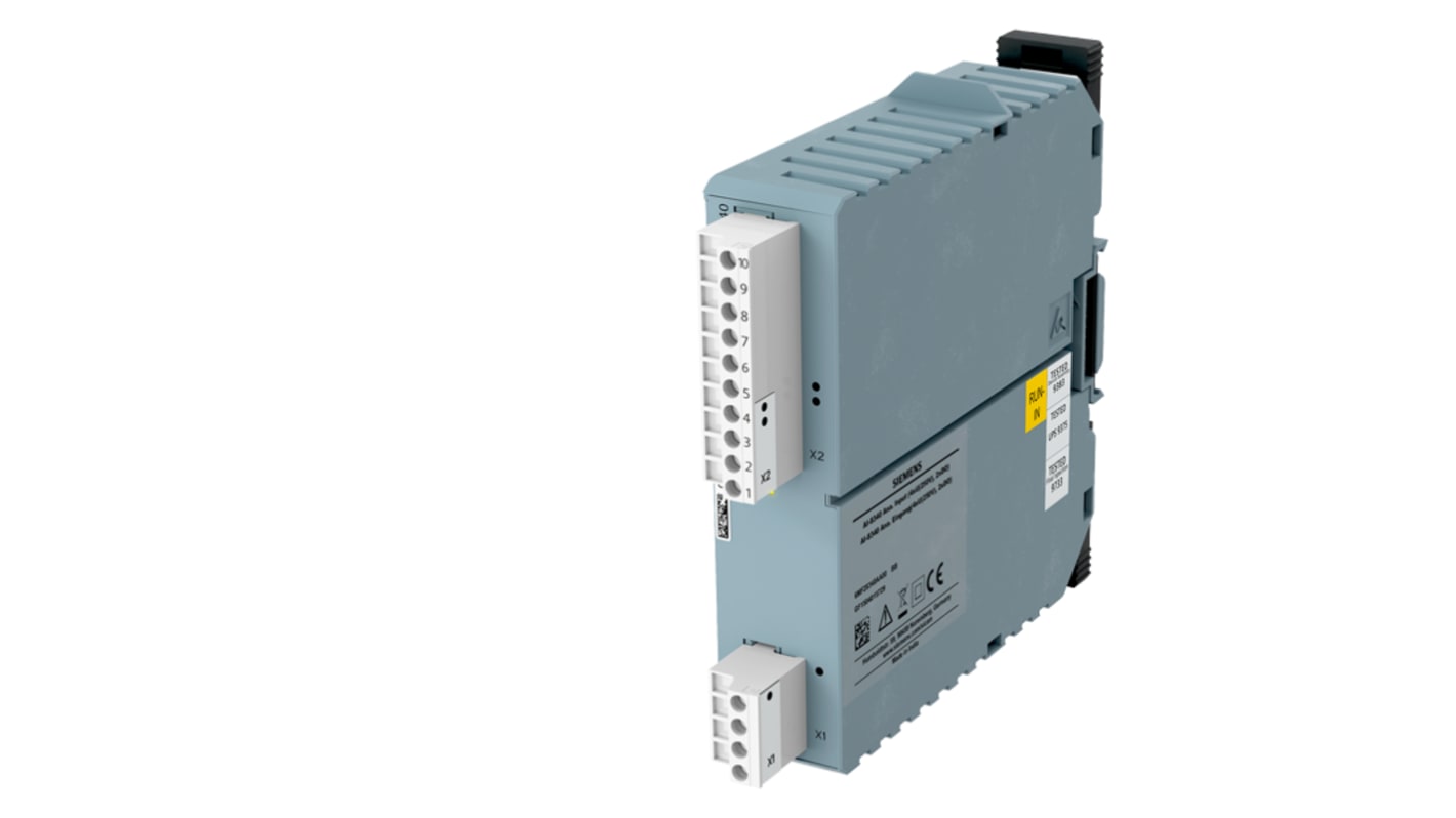 Modulo I/O PLC Siemens 6MF2834-0AA00, analogico, montaggio su guida, precisione 0,2%, risoluzione A/D 16 bit, IP40.