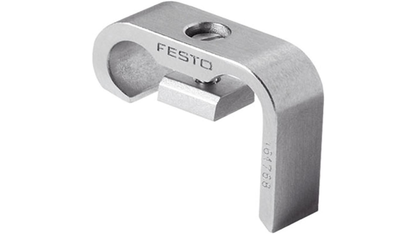 Supporto al montaggio Festo CRSMB-50 per sensore, kit di montaggio con misura 50, conforme a VDMA24364-B2-L.