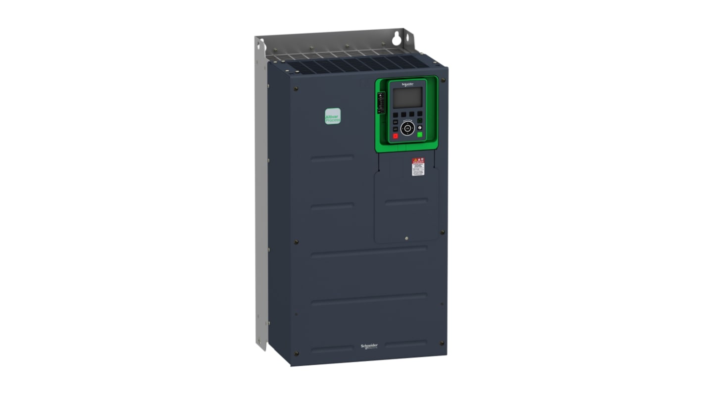 Avviatore a velocità variabile Schneider Electric ATV630D90Y6, potenza 90 kW, 690 V, 3 fasi, per applicazioni industriali.