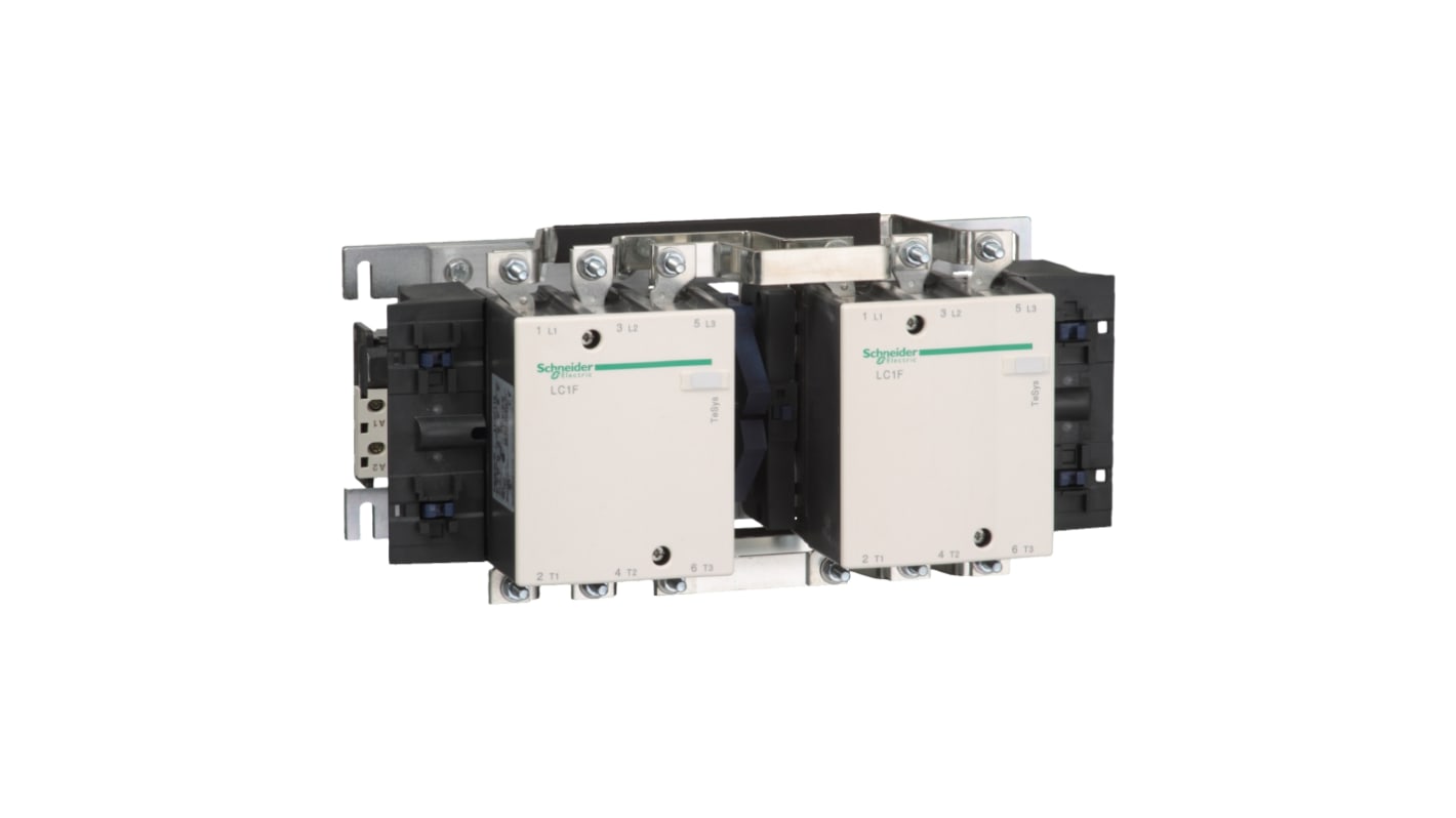 Teleinvertore Schneider Electric LC2F265, 3 poli, 3NO, 350 A, 1 kV, conforme RoHS, prodotto sostenibile.