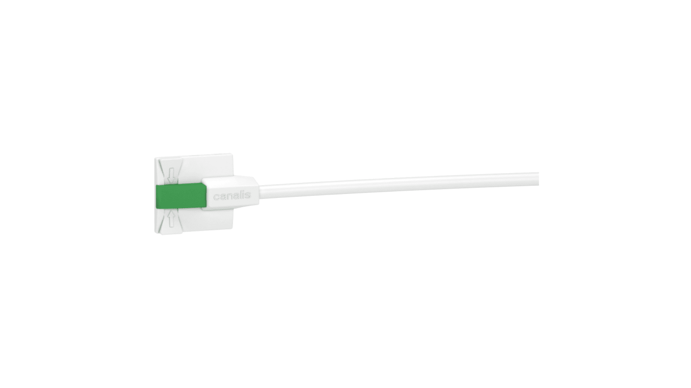 Unità a scatto monofase Schneider Electric KBC10DCS101 per canaline Canalis serie KBA, KBB e KDP. Resistente al fuoco e senza alogeni.