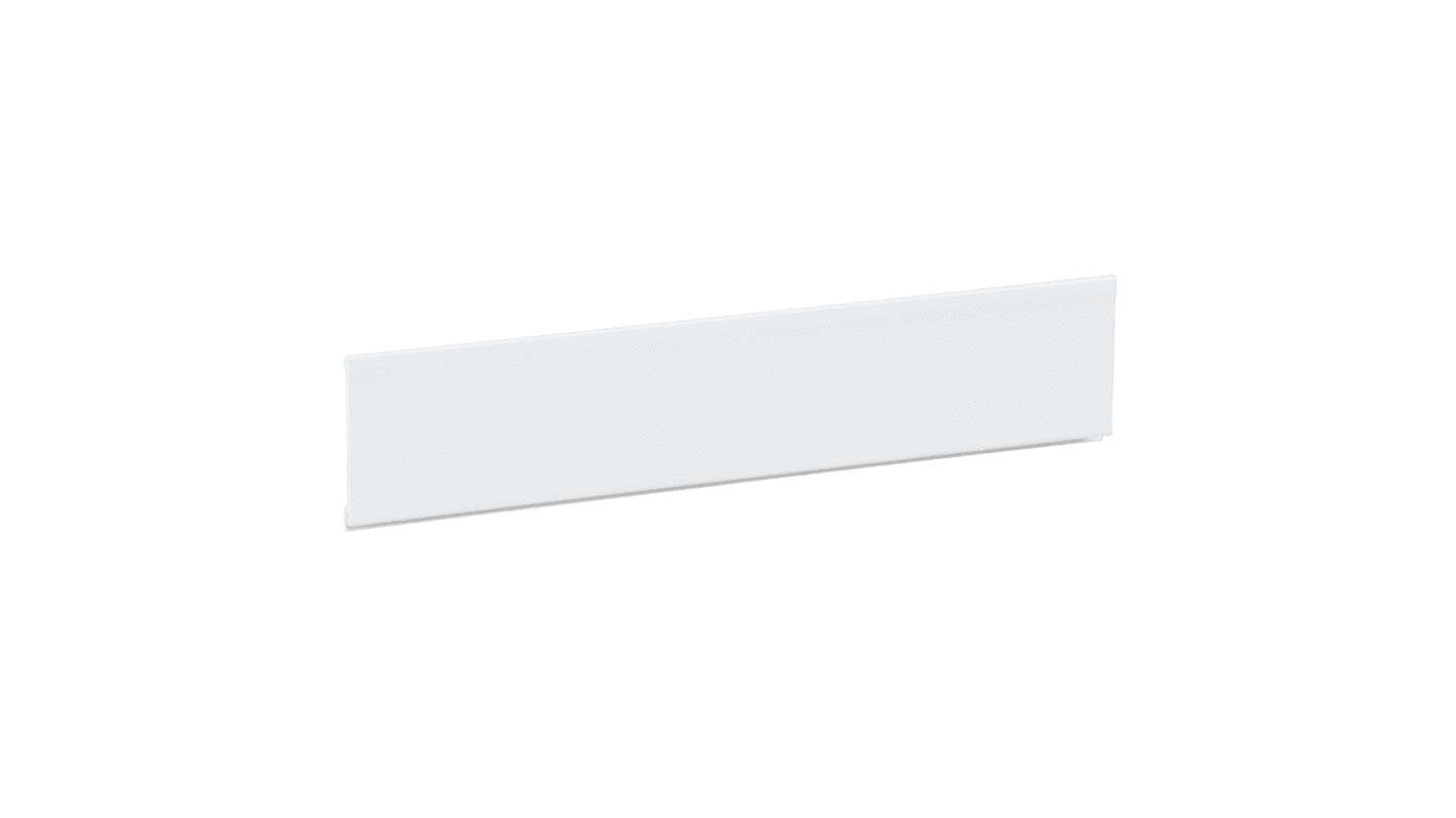 Piastra di accensione Schneider Electric LVSXF4, bianca, in termoplastica, per 24 moduli, dimensioni 520 mm x 10 mm x 5 mm.