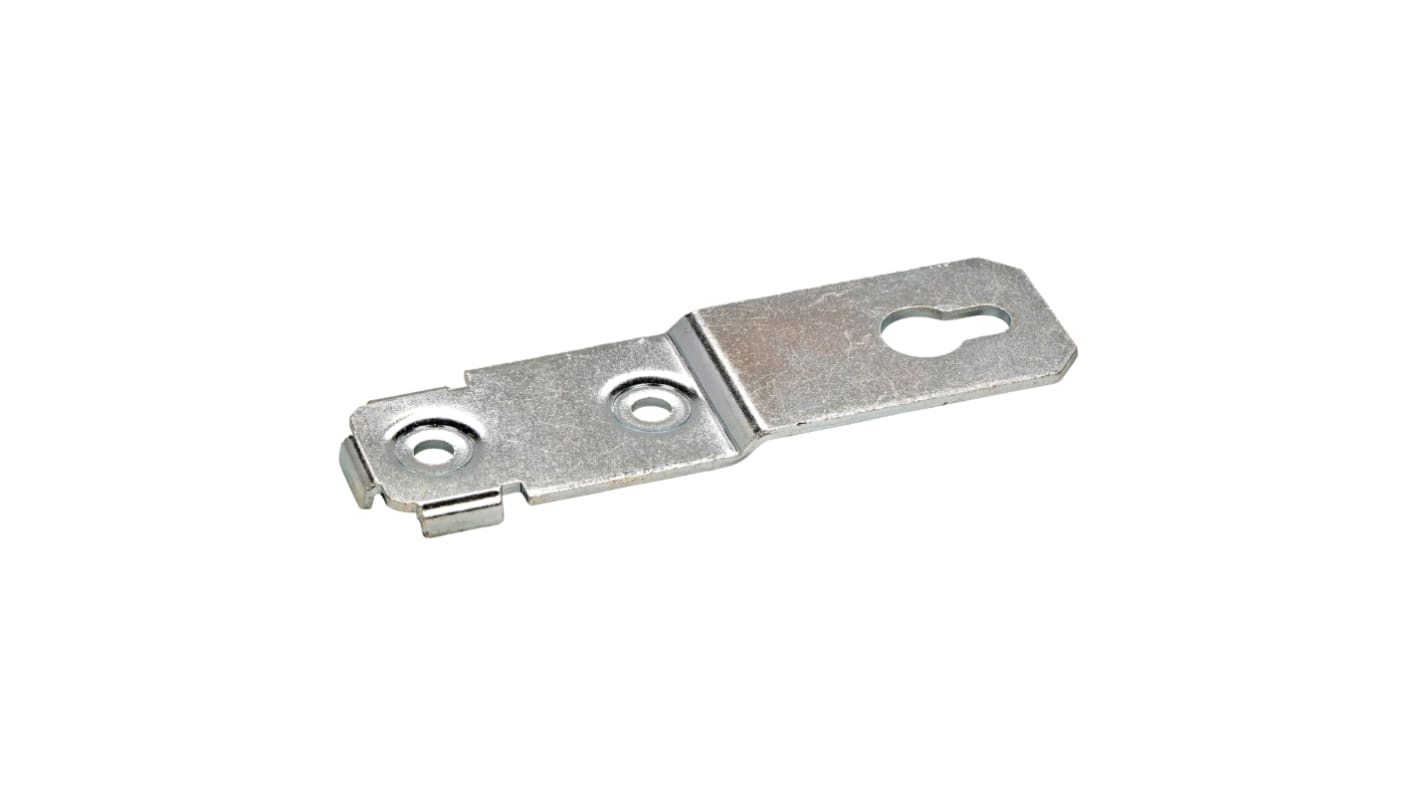 Aletta Schneider Electric LVSXX7 per contenitori, set di 4 unità in metallo, dimensioni 20 mm x 20 mm x 10 mm, compatibile con moduli da 13, 18 o 24.