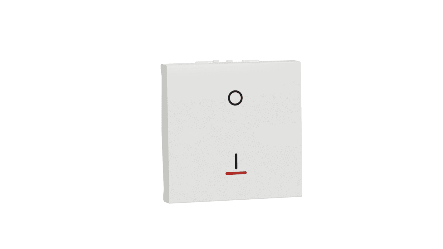 Interruttore di isolamento Schneider Electric NU326218S, 2 poli, 16A, protezione IP4X, terminali a vite, colore bianco.