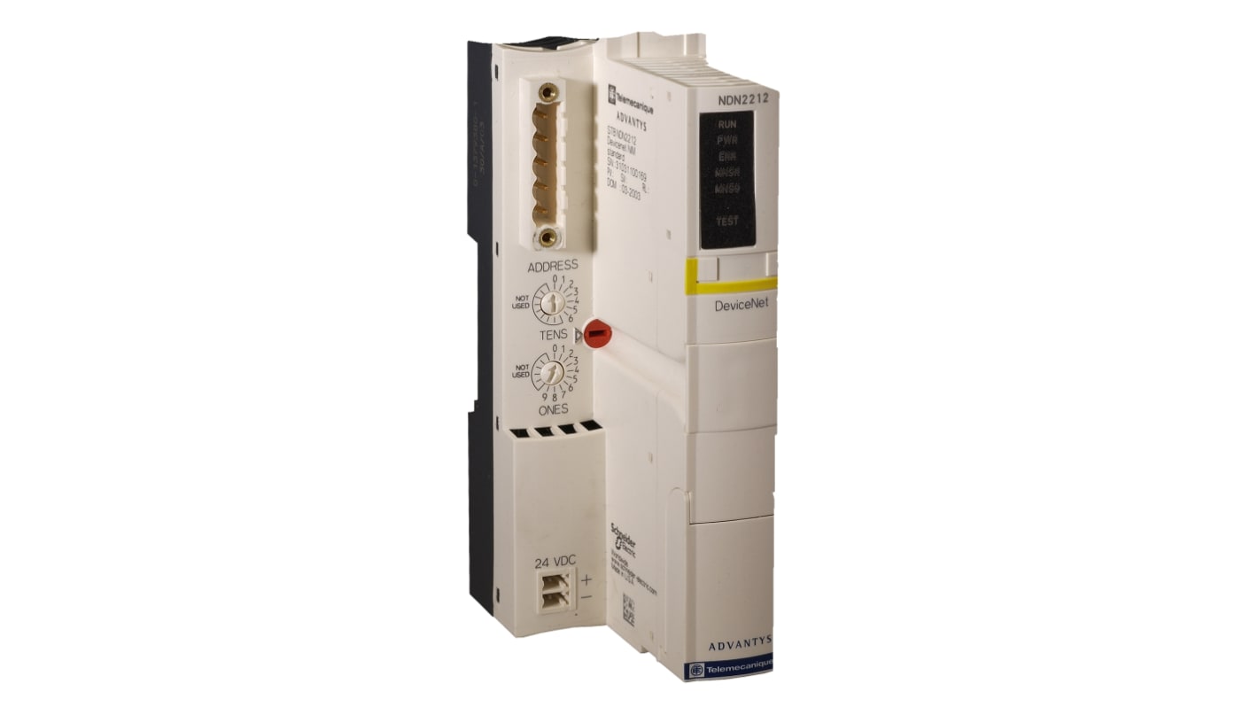 Modulo I/O Schneider Electric STBNDN2212, interfaccia per I/O distribuiti IP20, alimentazione 24 V c.c., compatibile con PLC.