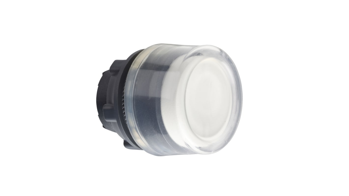 Attuatore pulsante Schneider Electric ZB5AP1, forma rotonda, diametro foro 22 mm, protezione IP66/IP67/IP69, resistente a polvere e vibrazioni.