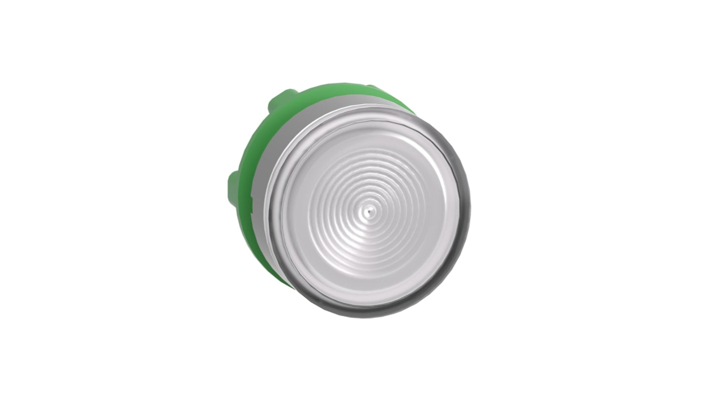 Attuatore pulsante Schneider Electric Harmony XB5, ritorno a molla, testa illuminata, diametro 22 mm, grado di protezione IP66/IP67.