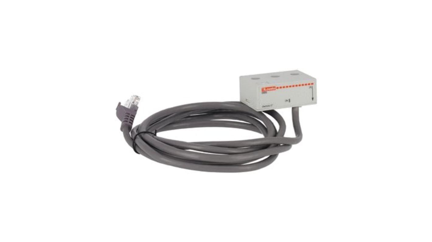 Cavo PLC Lovato EXS3032 con connettore RJ45, progettato per applicazioni industriali, garantisce connessioni affidabili.