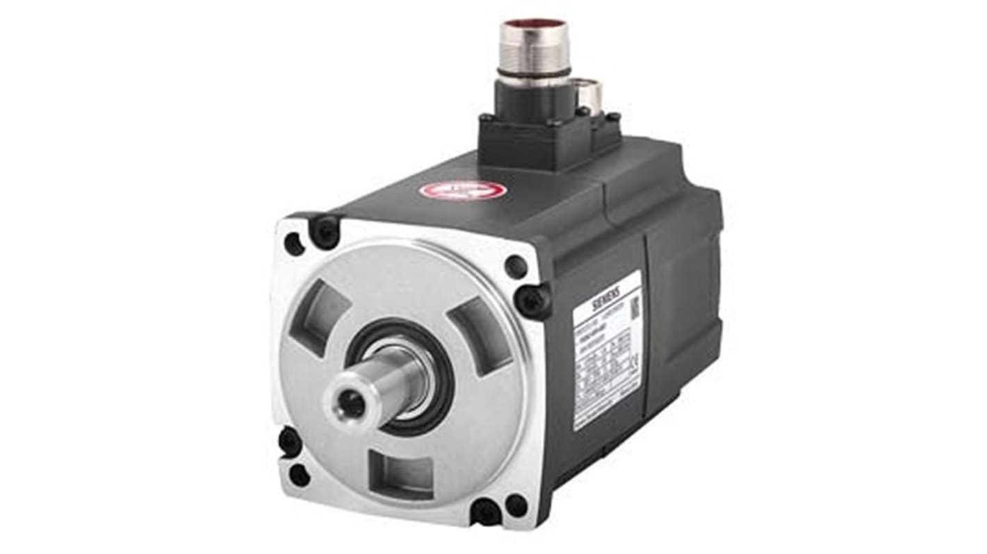 Servomotore Sincrono Siemens 1FL6044-1AF61-2LH1, 0,75 kW, 400 V, montaggio a flangia, raffreddamento naturale.