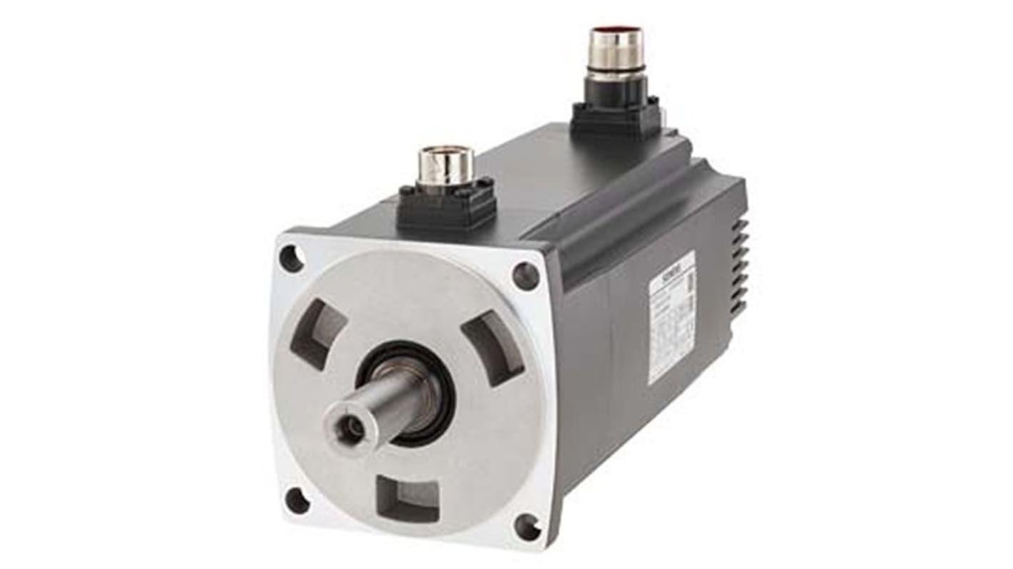 Servomotore sincrono Siemens 1FL6052-2AF21-2AH1, potenza 1,5 kW, montaggio a flangia, rotazione oraria, 230 V.