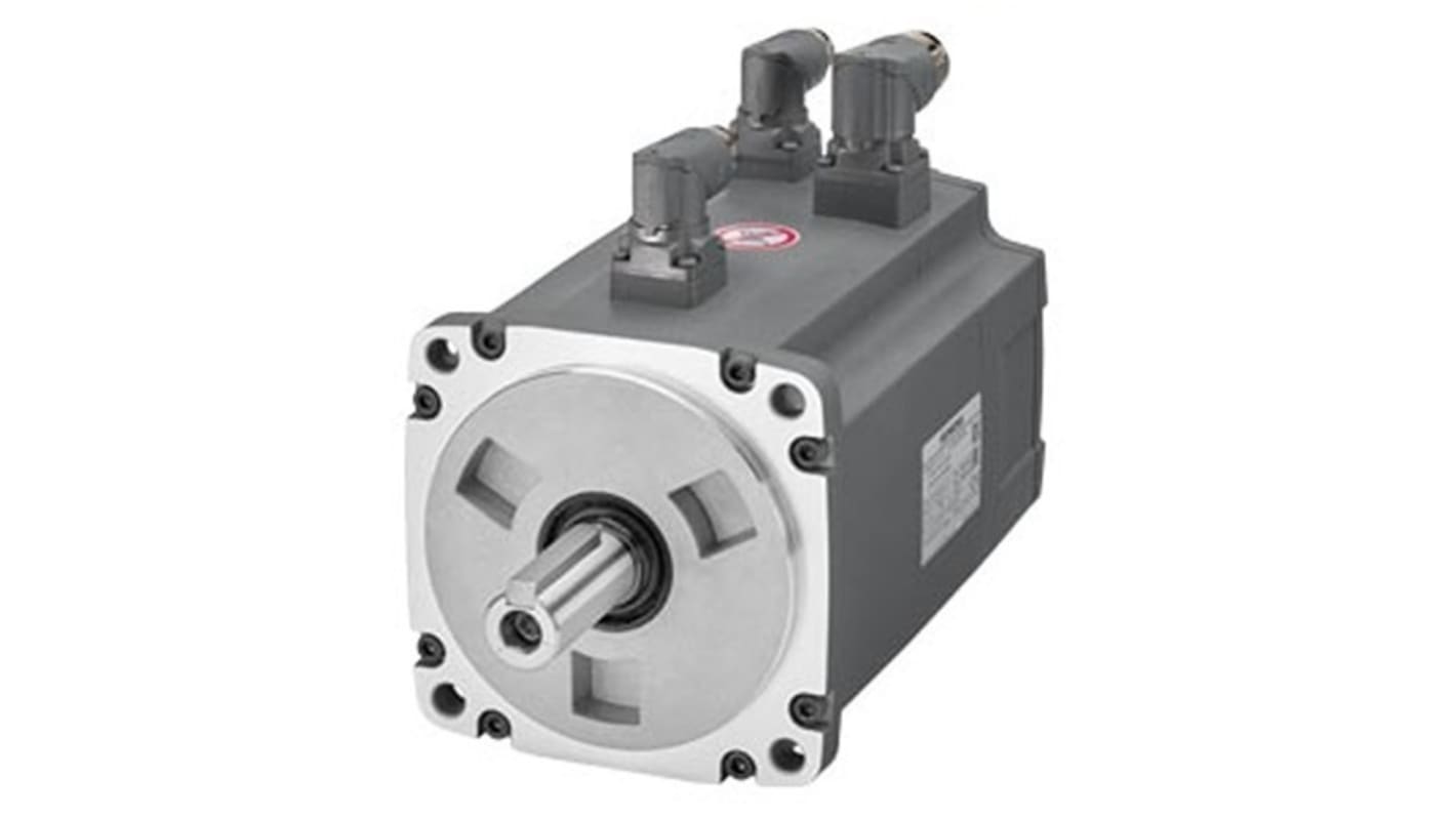 Servomotore Sincrono Siemens 1FL6062-1AC61-2AG1, potenza 1 kW, montaggio a flangia, rotazione oraria, 400 V.