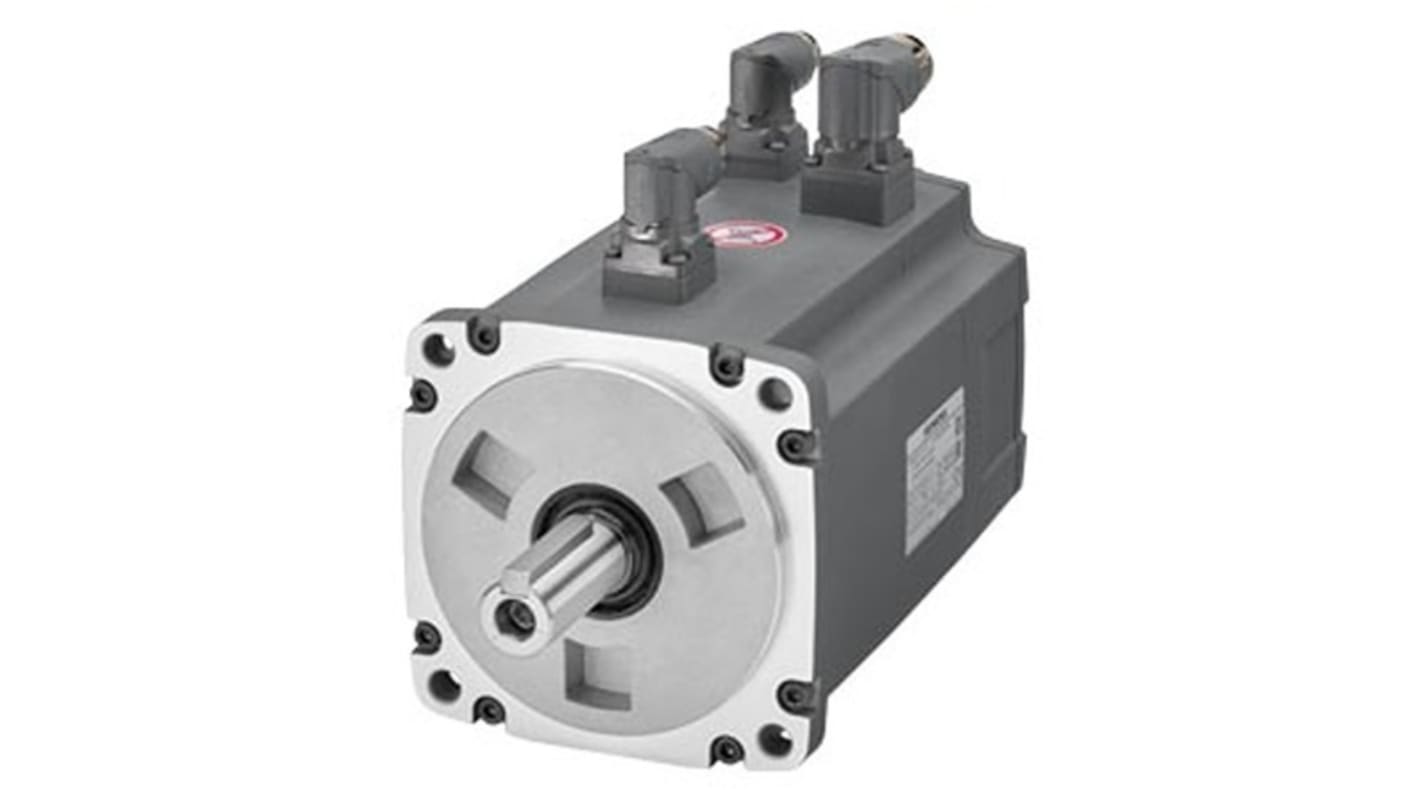 Servomotore Sincrono Siemens 1FL6062-1AC61-2LB1, potenza 1 kW, tensione 400 V, montaggio a flangia, rotazione oraria.