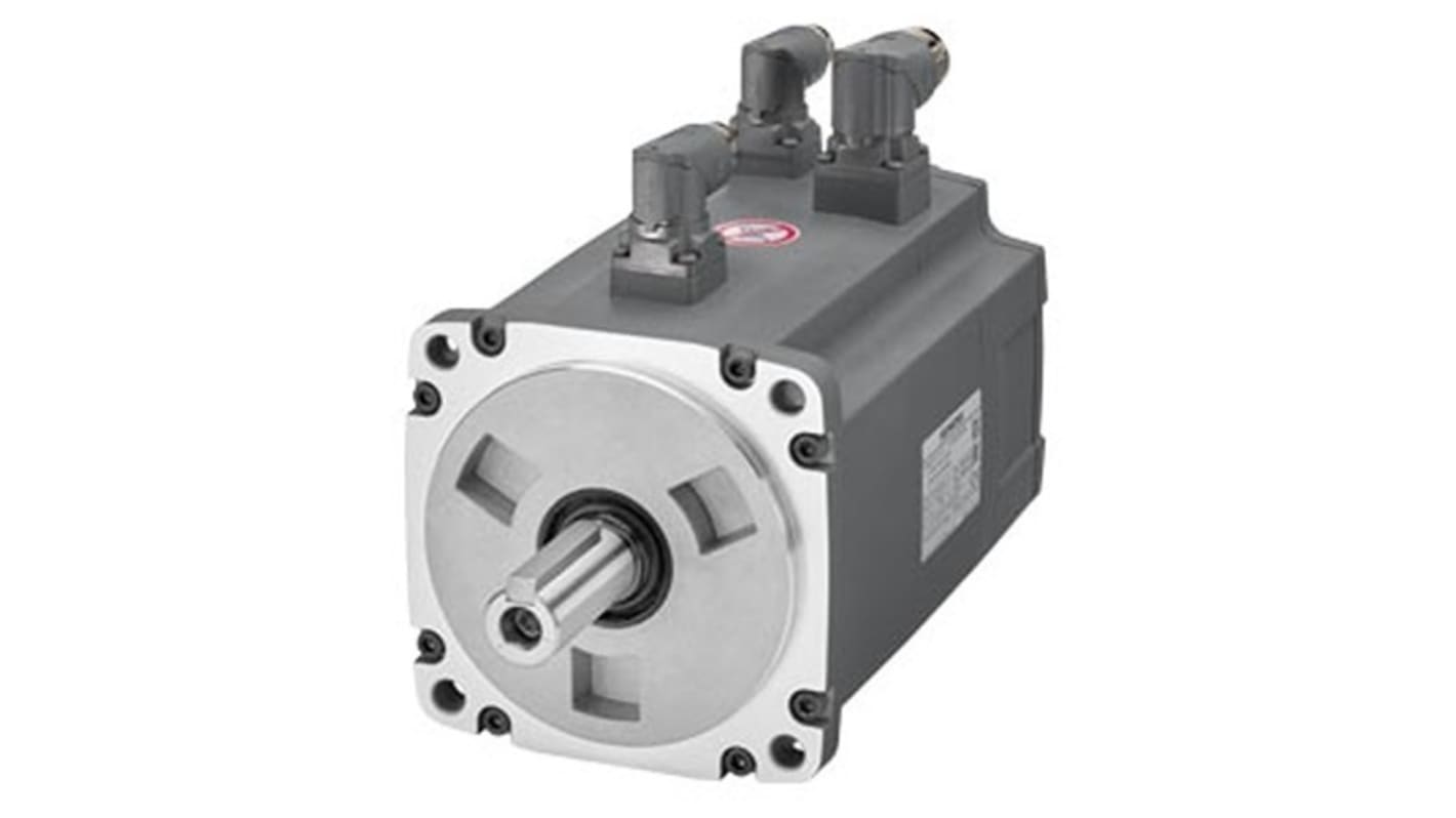 Servomotore Sincrono Siemens 1FL6064-1AC61-2AG1, potenza 1,5 kW, montaggio a flangia, rotazione oraria, 400 V.