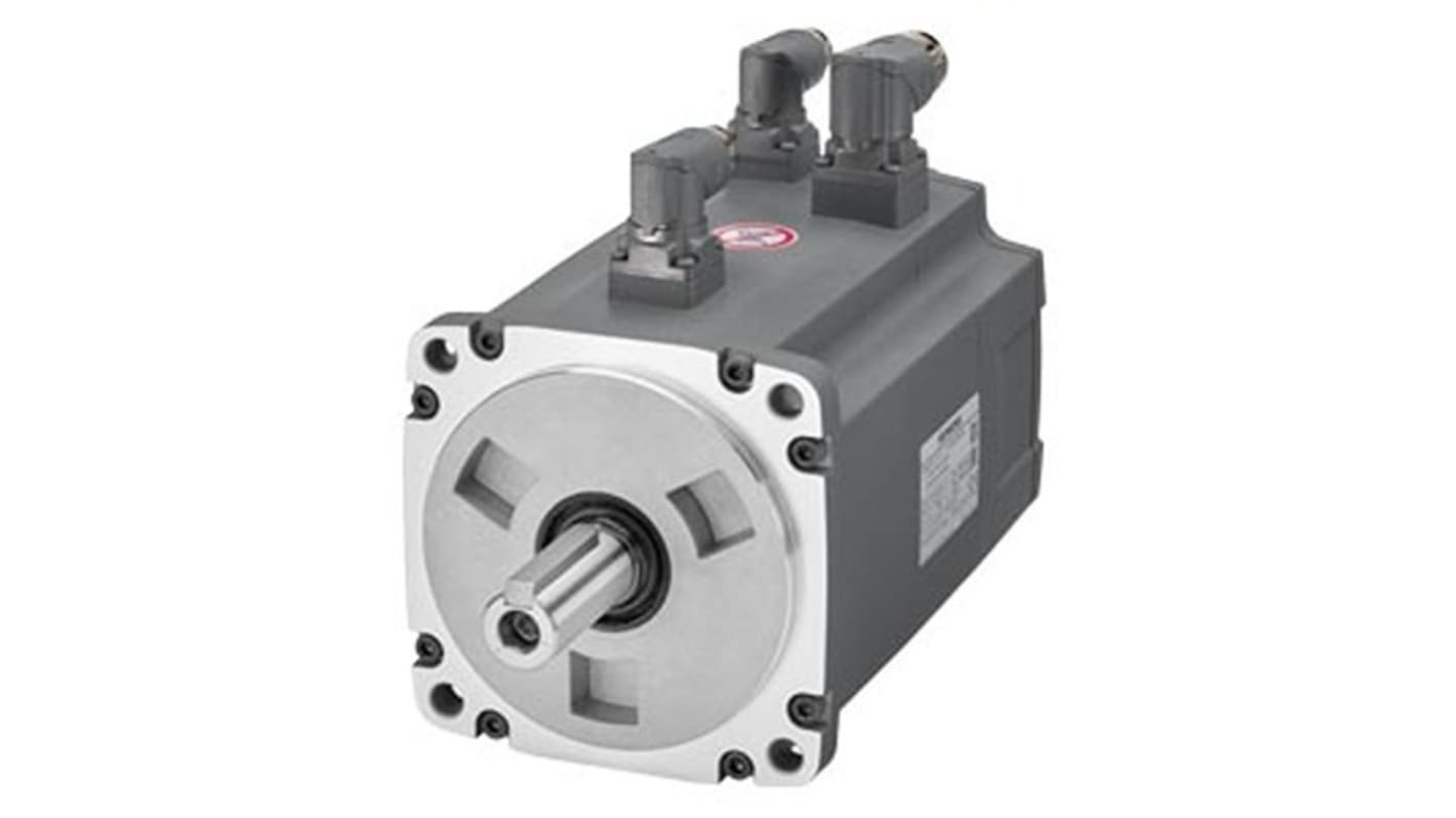 Servomotore Sincrono Siemens 1FL6064-1AC61-2LG1, potenza 1,5 kW, tensione 400 V, montaggio a flangia, rotazione oraria.