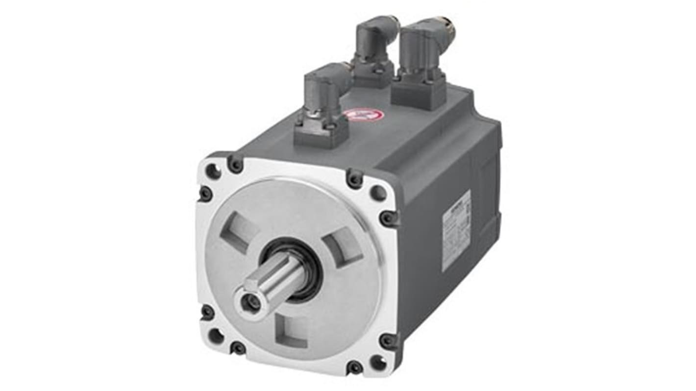 Servomotore sincrono Siemens 1FL6064-1AC61-2LH1, potenza 1,5 kW, montaggio a flangia, rotazione oraria, 400 V.