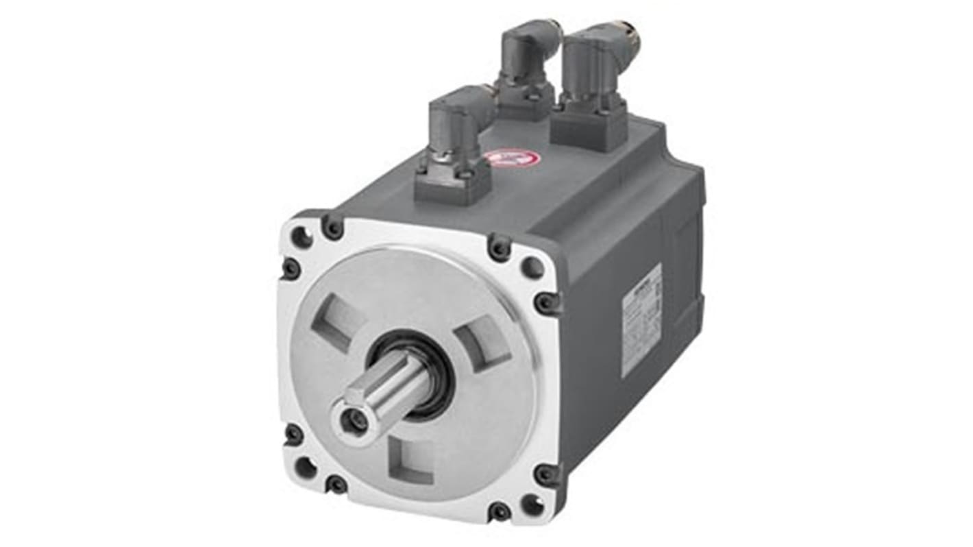 Servomotore Sincrono Siemens 1FL6066-1AC61-2AA1, potenza 1,75 kW, montaggio a flangia, rotazione oraria, 400 V.