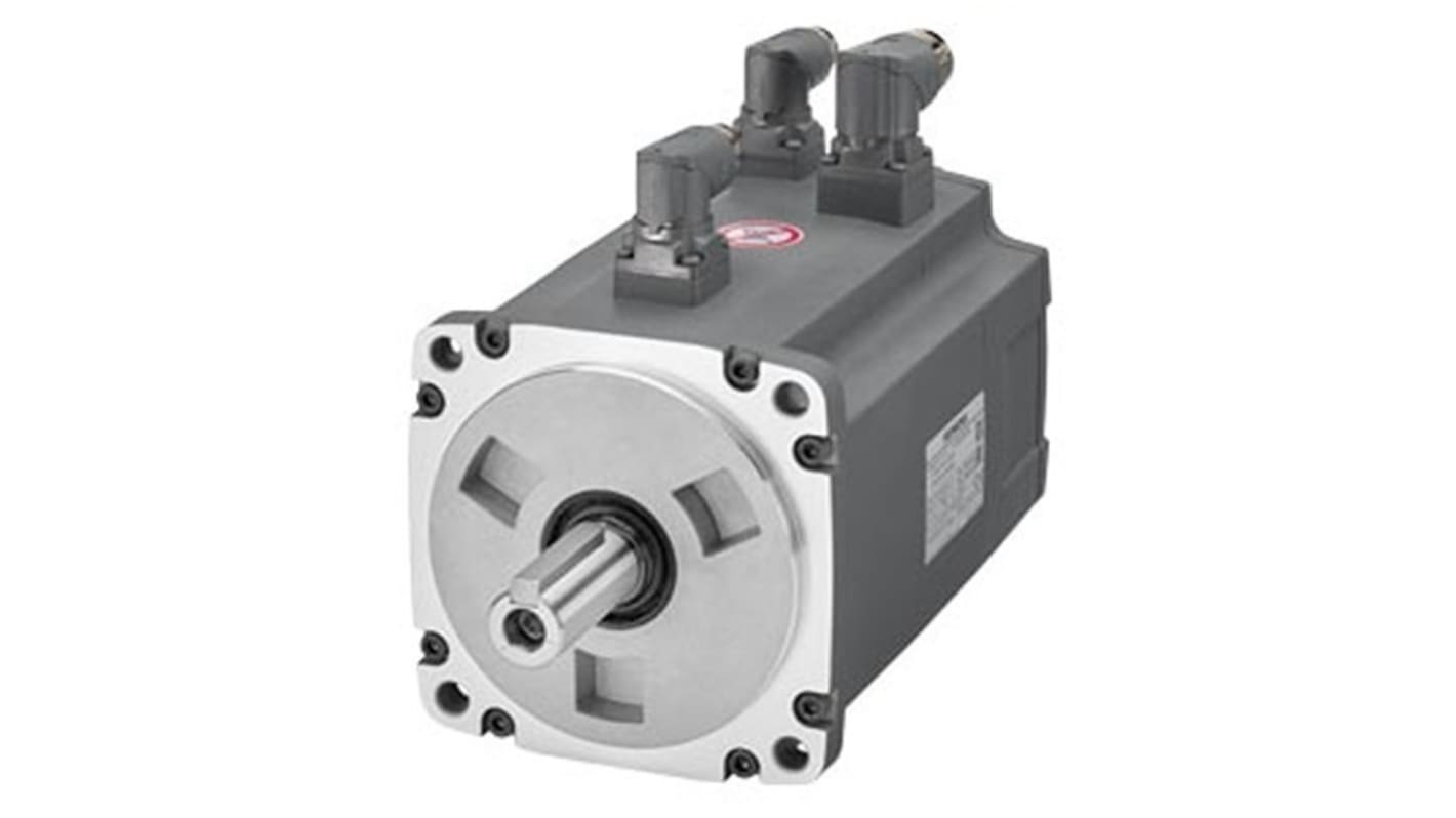 Servomotore sincrono Siemens 1FL6067-1AC61-2LA1, potenza 2 kW, montaggio a flangia, rotazione oraria, 400 V.