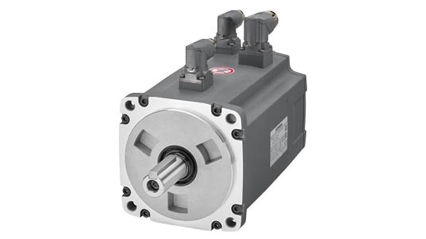 Servomotore Sincrono Siemens 1FL6094-1AC61-2LG1, potenza 5 kW, tensione 400 V, montaggio a flangia, rotazione oraria.