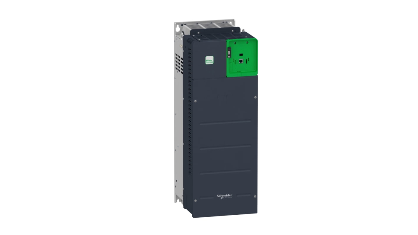 Avviatore a velocità variabile Schneider Electric ATV930D75N4Z, potenza 75 kW, 480 V, 131,3 A, progettato per applicazioni industriali.