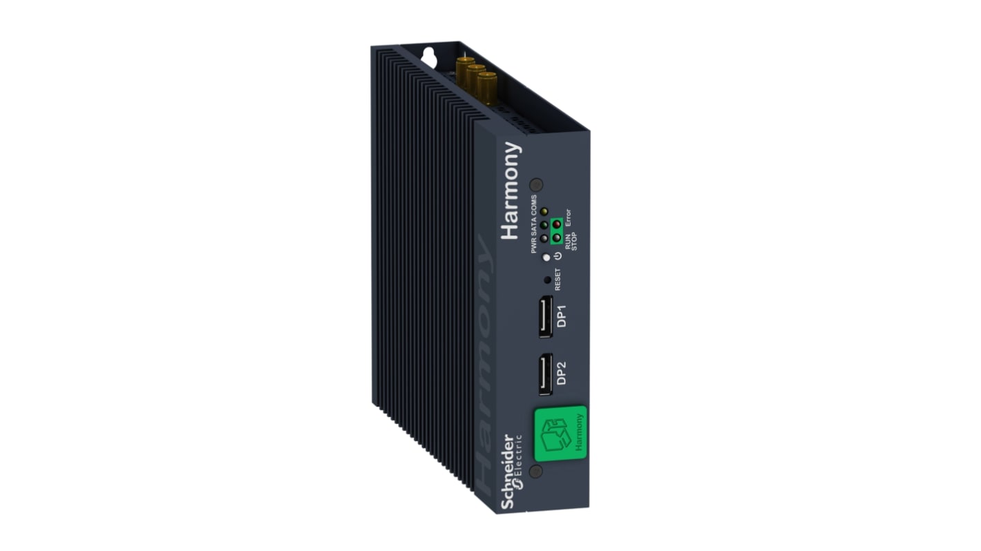 Starter kit IoT Schneider Electric HMIBMOMA5DD1101, CPU Intel Atom E3930, 64GB DDR3, design senza ventola.