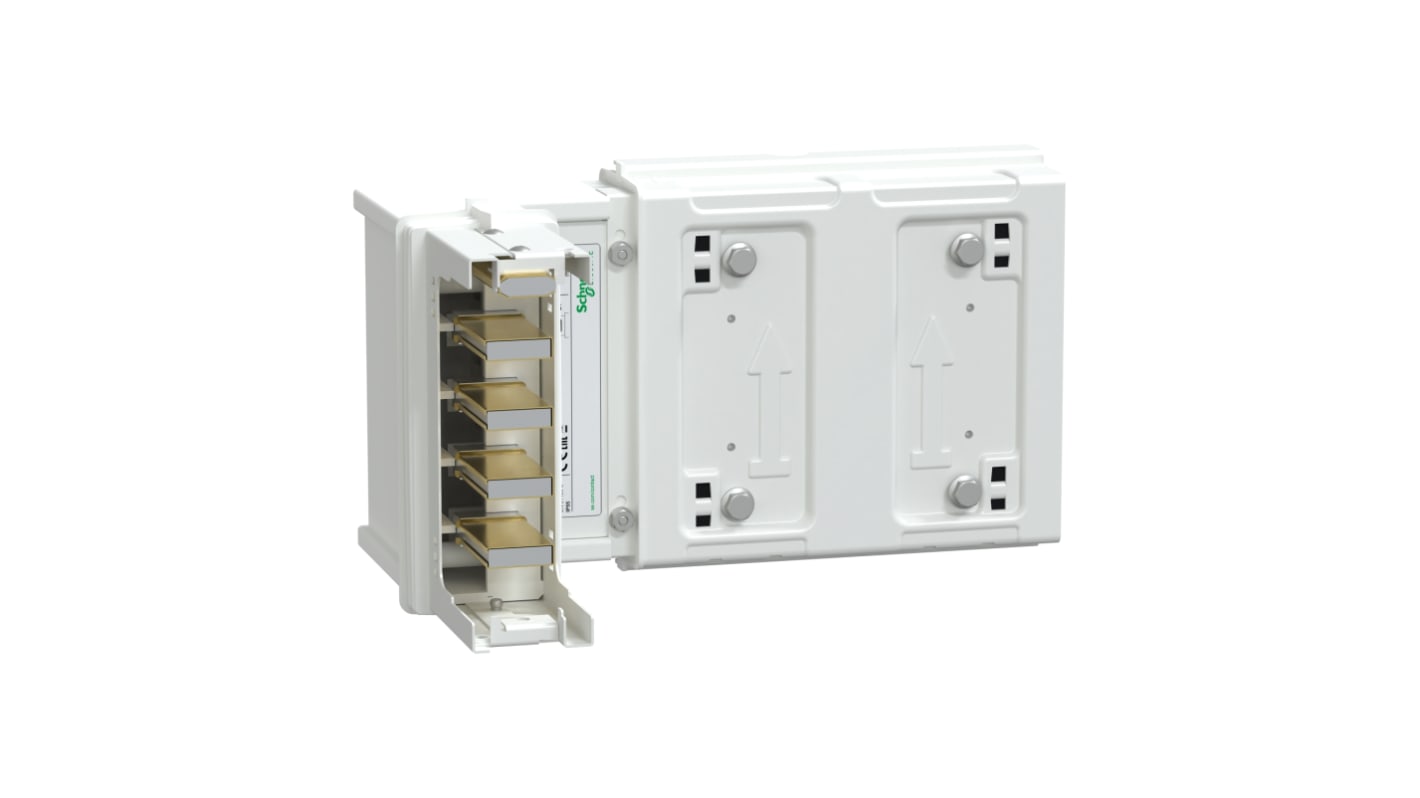 Accessorio montaggio parete Schneider Electric KSA400DLC401 per canalina Canalis, gomito regolabile, tensione 230-690 V.