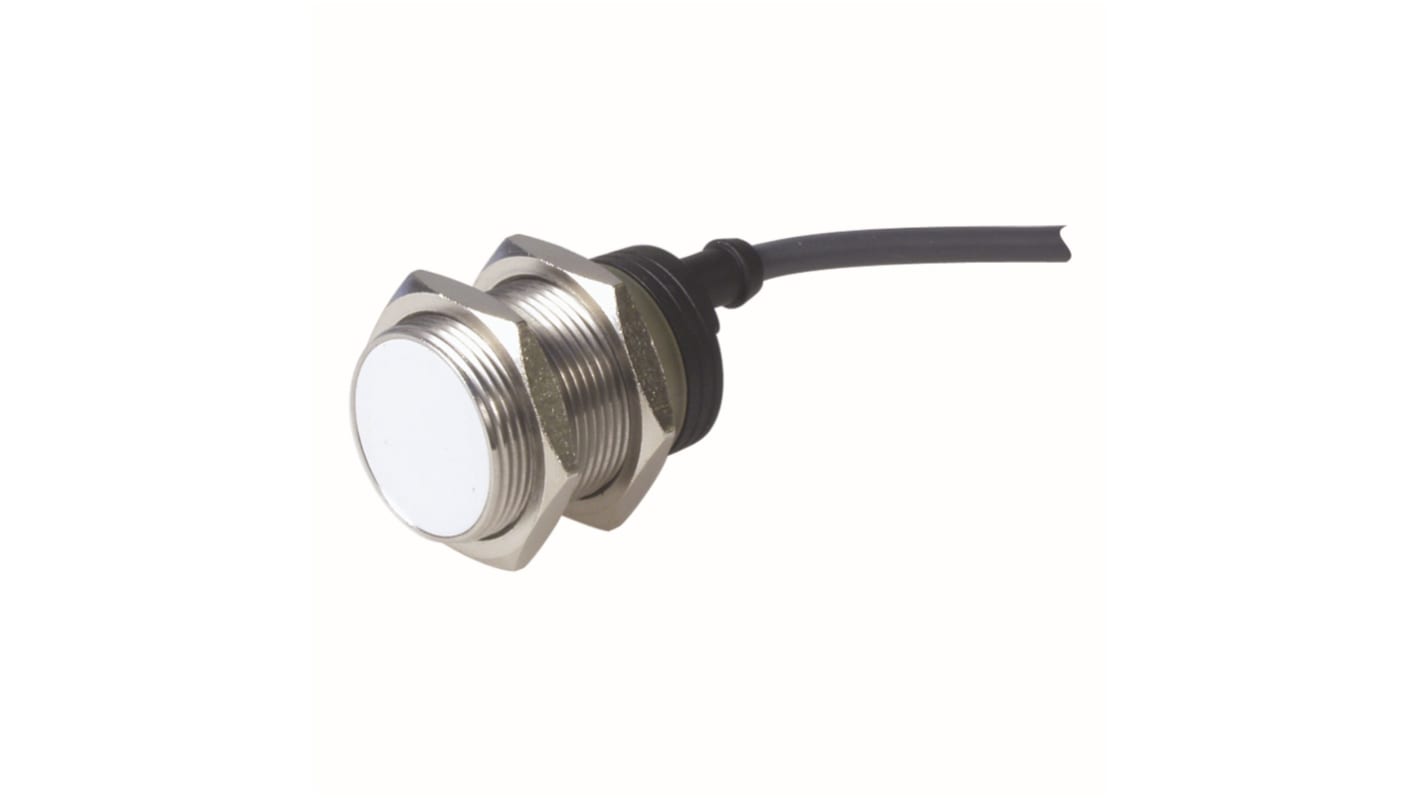 Carlo Gavazzi EI3010TBOSS, sensore induttivo cilindrico M30 in acciaio inox, rilevamento 10 mm, IP67, uscita SCR.