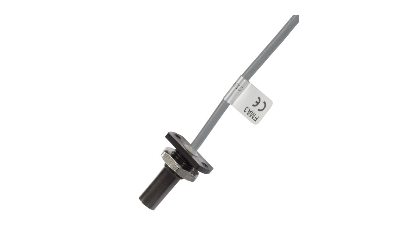 Sensore di prossimità magnetico Carlo Gavazzi FMC3, cilindrico, IP67, montaggio su supporti ferromagnetici, uscita NO/NC.