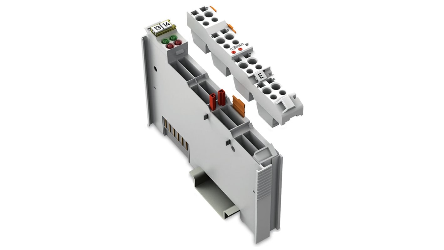 Modulo di ingresso digitale Wago 753425, 2 canali, alimentazione 24 V c.c., montaggio su guida DIN 35, conforme RoHS.