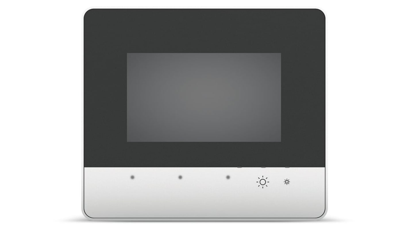 Wago 762-3000, HMI touchscreen resistivo 4,3", risoluzione 480 x 272 pixels, serie 762, pannello web per applicazioni industriali.