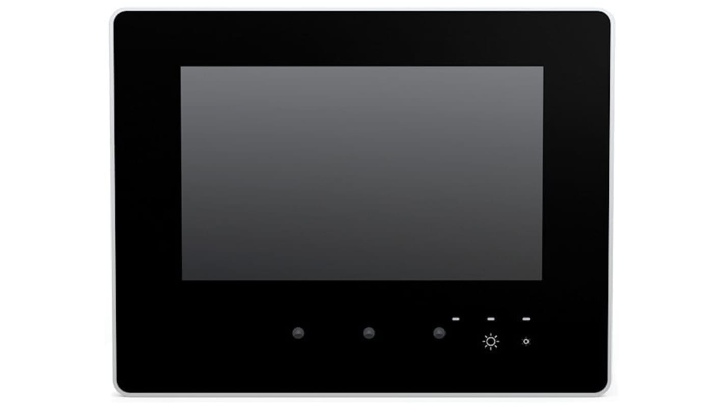 Wago 762-6203/8000-001, display HMI touch screen 7 pollici, risoluzione 800 x 480, progettato per applicazioni industriali.